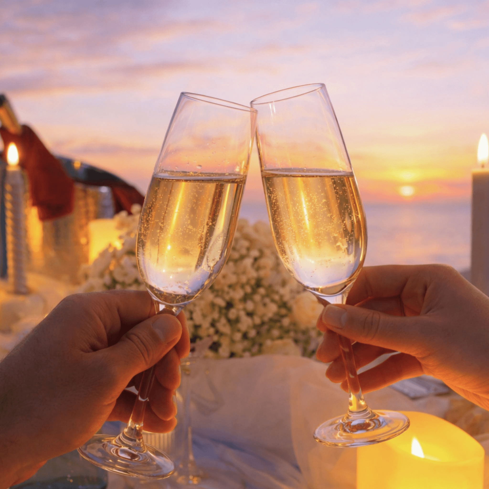 A toast to golden hour